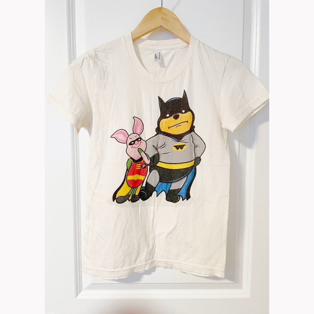 American Apparel Winnie-the-Pooh batman Sz M